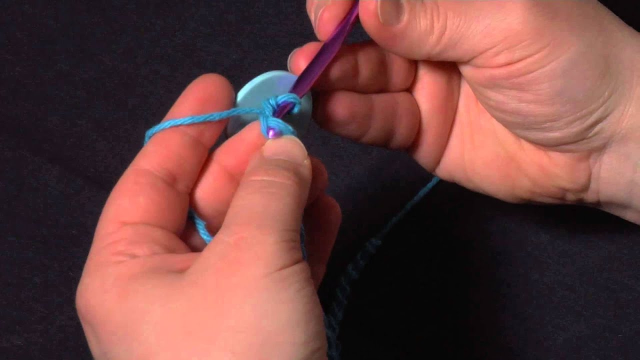 How to Crochet: Button Tie for the Artfully Simple Infinity Scarf
