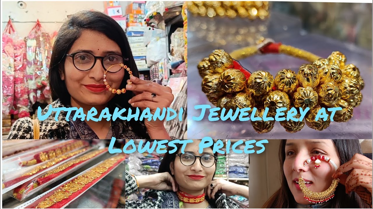 उत्तराखंड के पारंपरिक आभूषण,  सबसे कम दाम में ||Pahadi Uttarakhandi Jewellery at Lowest price||
