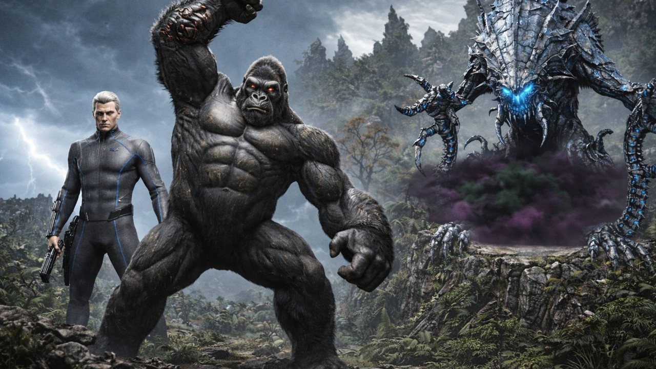 When Technology Attacks: Kong’s Ultimate Survival Challenge in Skull Island