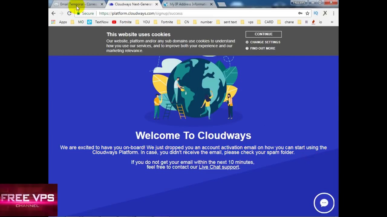 How To Get Free VPS on Cloudways No Credit Card  No Chat Sign up is quick and ea