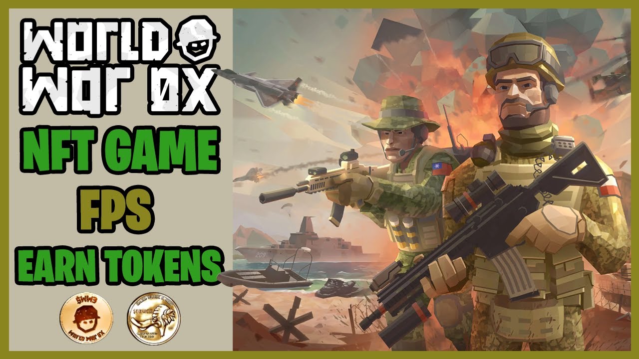 WORLD WAR 0X 🔫 NFT FPS GAME (SOLANA) 🎯 LOW POLY CALL OF DUTY