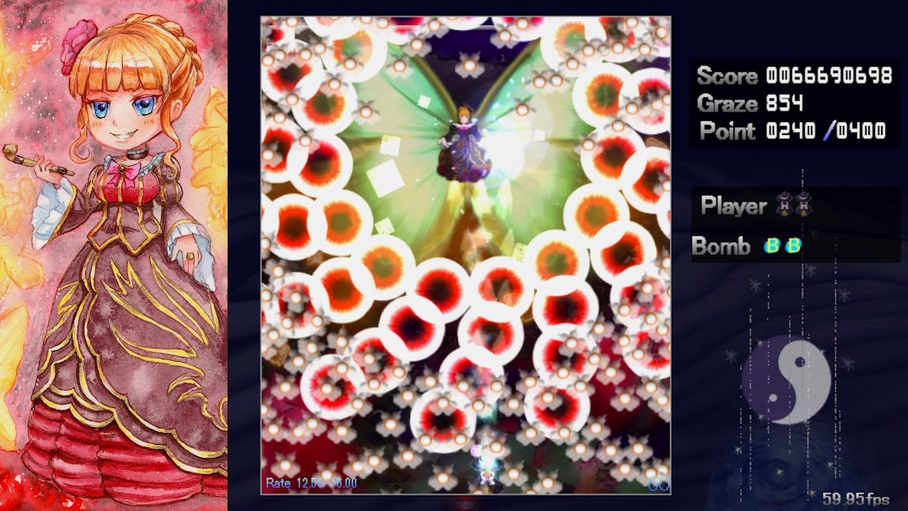 Danmakufu - Beatrice, The Golden Witch (by Johnny Walker) - Lunatic clear