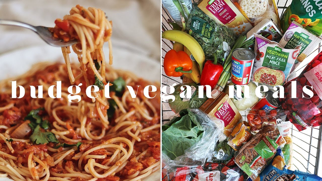 £14 VEGAN WEEKLY BUDGET MEALS FROM ASDA 💰