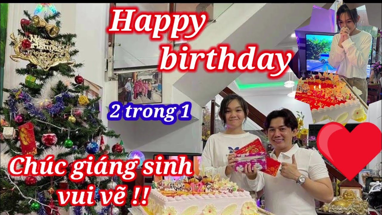 PD72-Nghệ sĩ THái Vinh tổ chức sinh nhật con gái ruột trùng ngày đón giáng sinh năm 2020 .