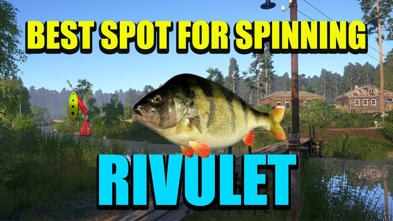 RF 4 - Rivulet - Best spot for spinning - Tutorial #rf4 #spinning #fishing