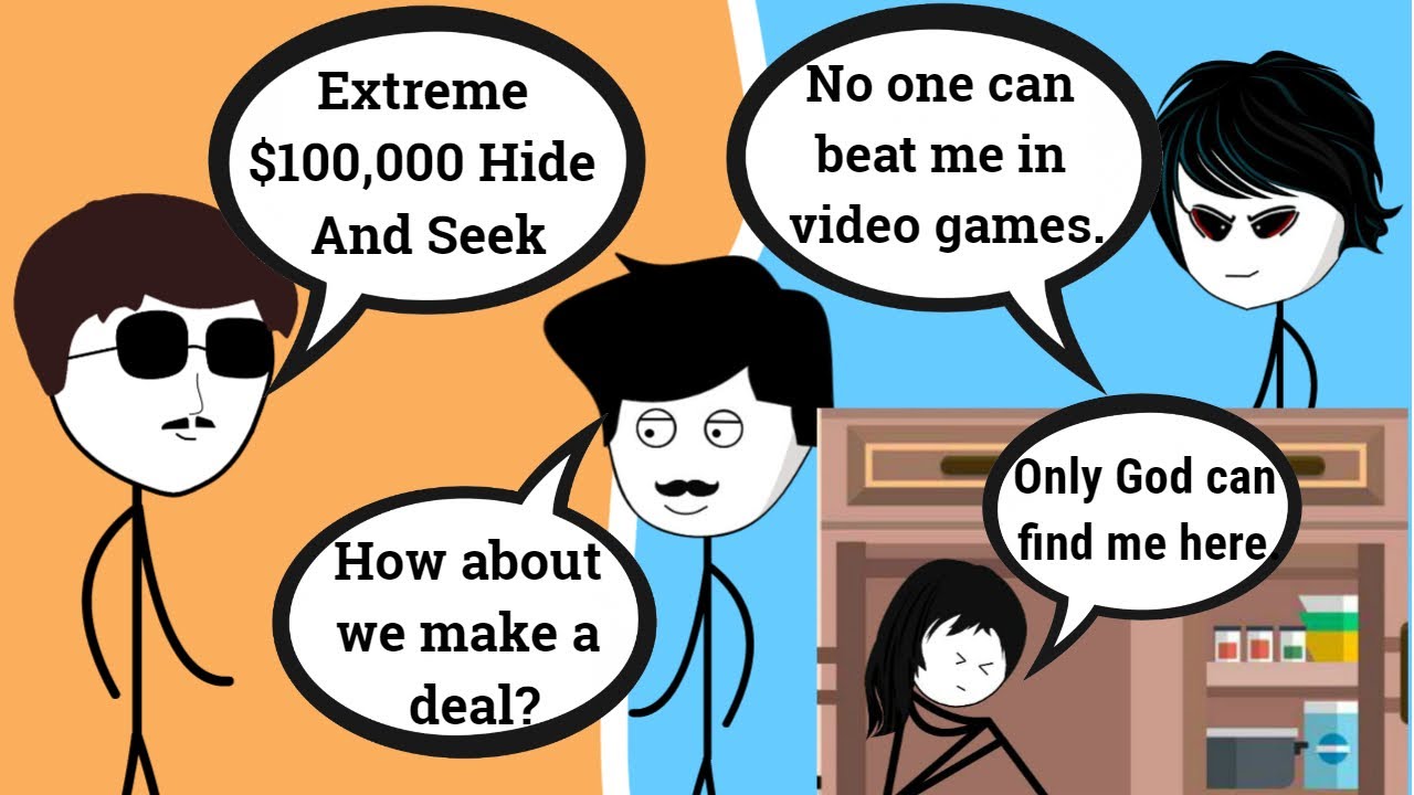 When a gamer plays MrBeast $1,000,000 hide and seek