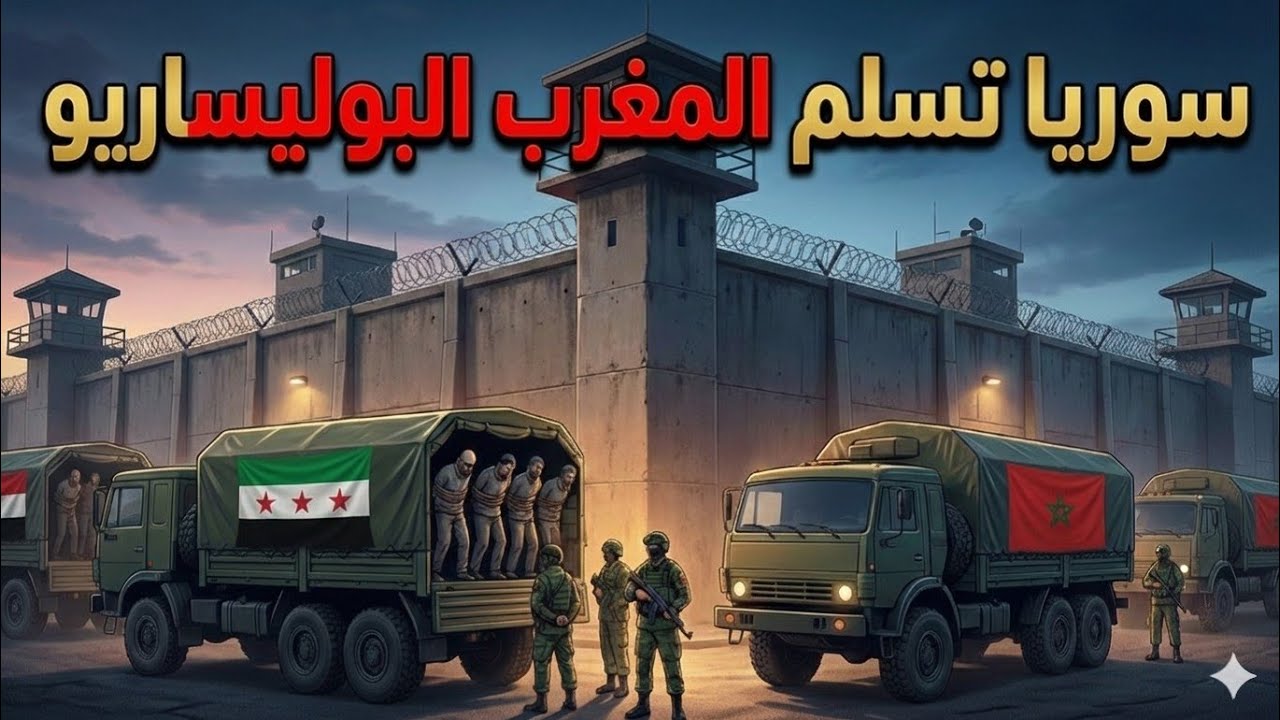 الخبر الذي ارعب الجزائر سوريا تسلم معتقلي البوليساريو الى المغرب