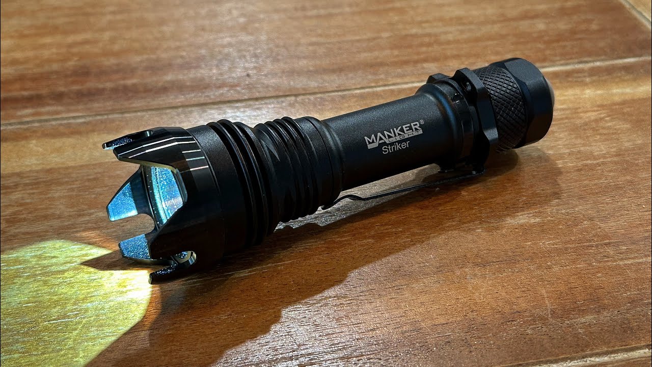 Manker Striker Flashlight review | Wow! This thing blew me away.