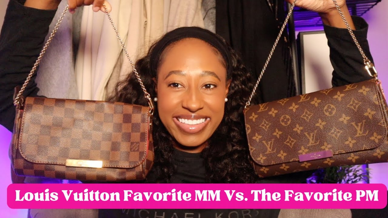 Louis Vuitton Favorite MM против Favorite PM || Видео сравнения || РОЗЫГРЫШ