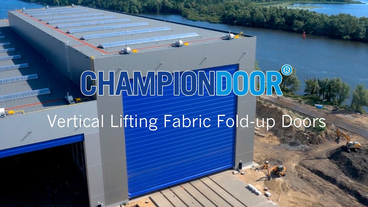 Hangar Doors Vertical Lifting Fabric Doors