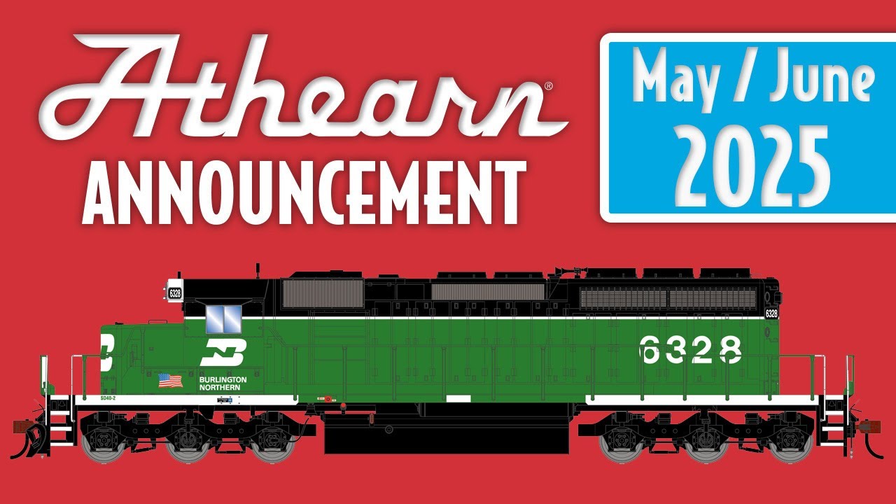 Athearn May / June 2025 Announcements: Athearn HO EMD SD40-2 Diesel Locomotive