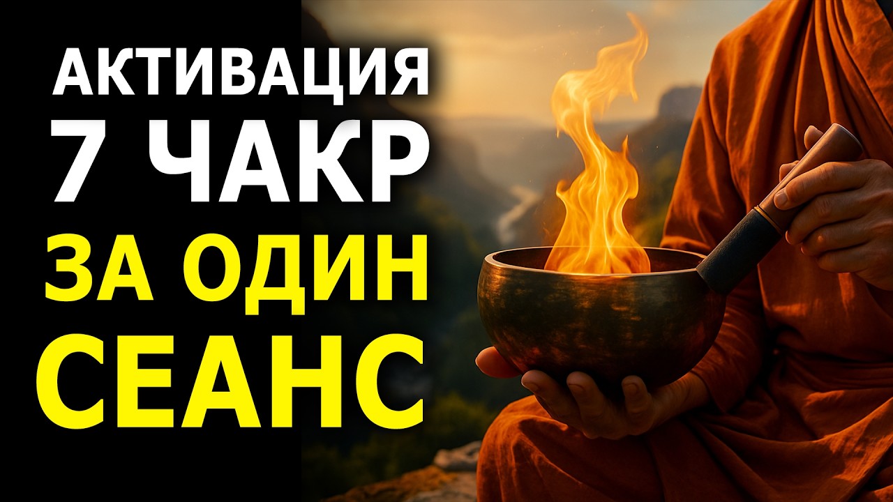 Верните энергию, силу и баланс &mdash; активация всех 7 чакр за 1 раз