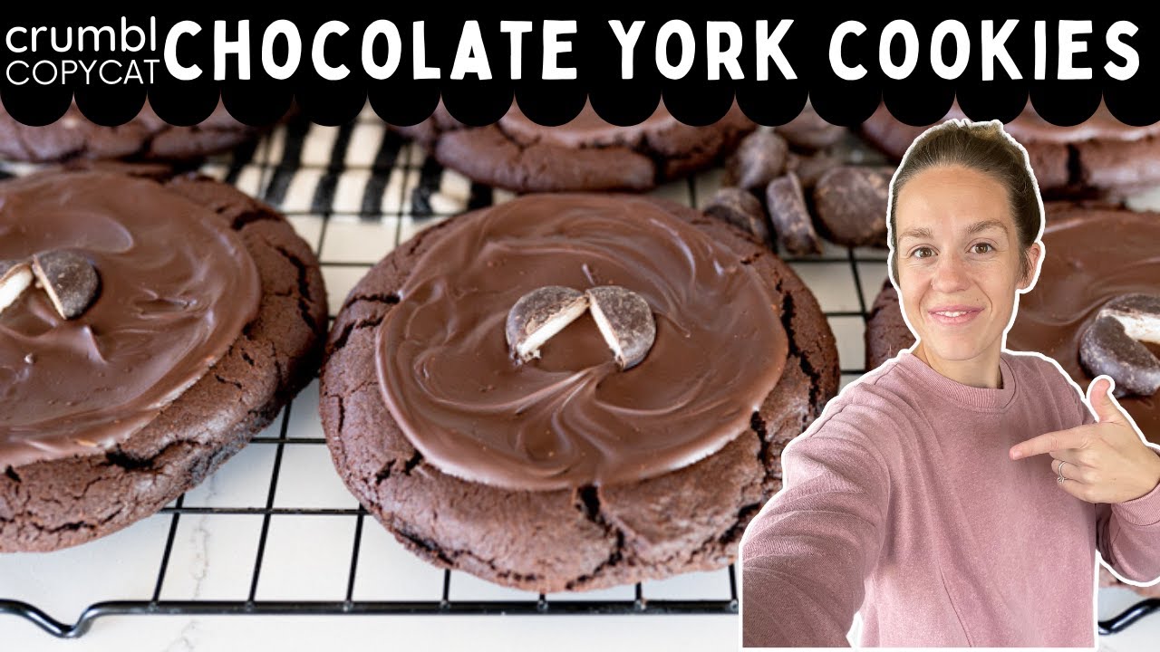 Crumbl Chocolate York Peppermint Patty Cookie Recipe