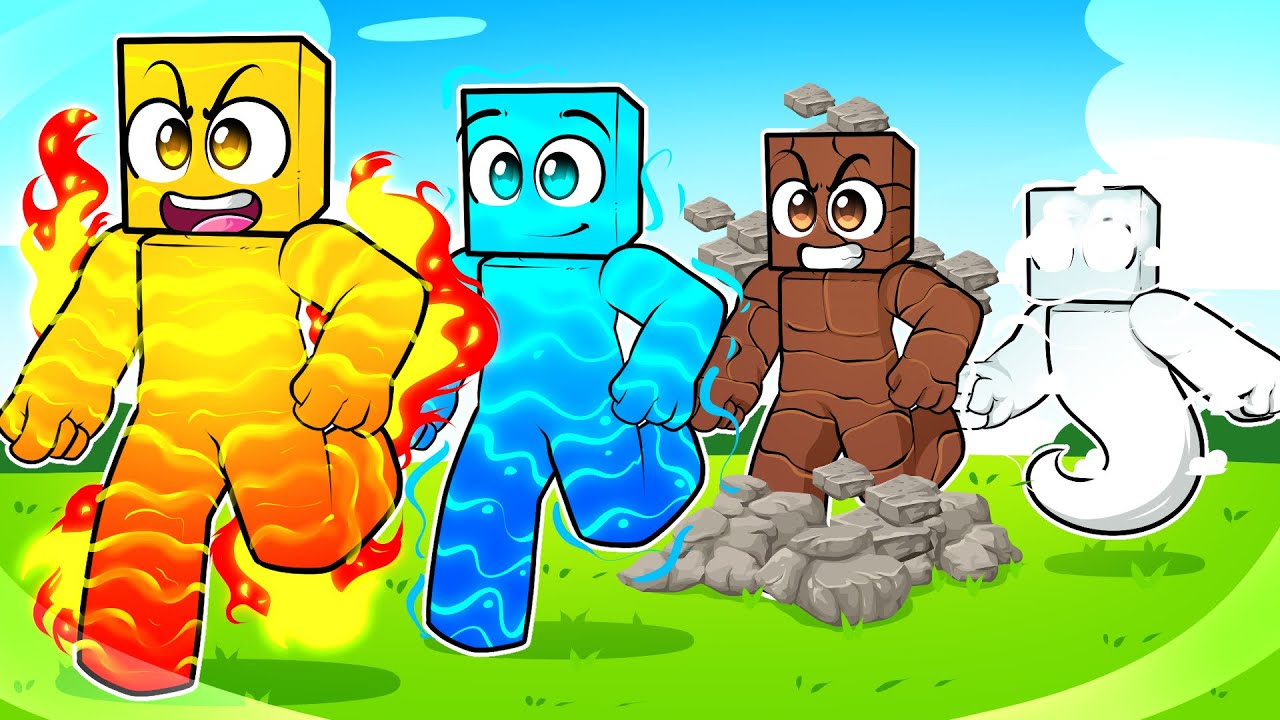 Evoluindo como ELEMENTAL No Minecraft