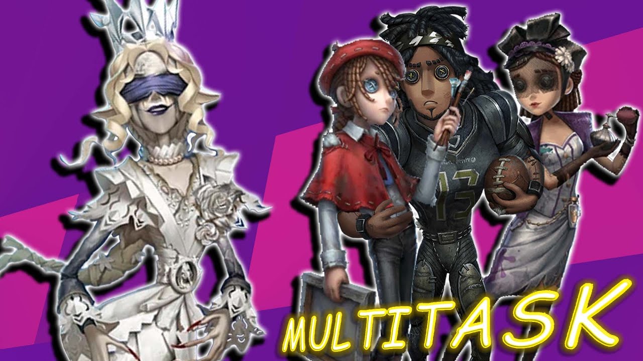 chasing 3 survivors at once | Identity V Yidhra The Dream Witch | IDV Paper Queen Skin Gameplay