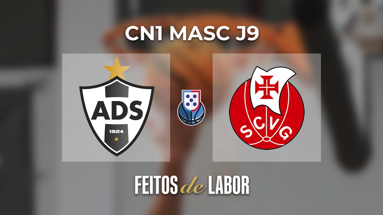 AD Sanjoanense 🆚 SC Vasco da Gama Sub23 l Seniores Masculinos