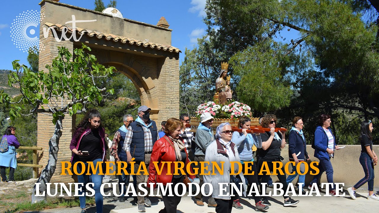 Romería VIRGEN de ARCOS | Lunes de CUASIMODO en ALBALATE 2022