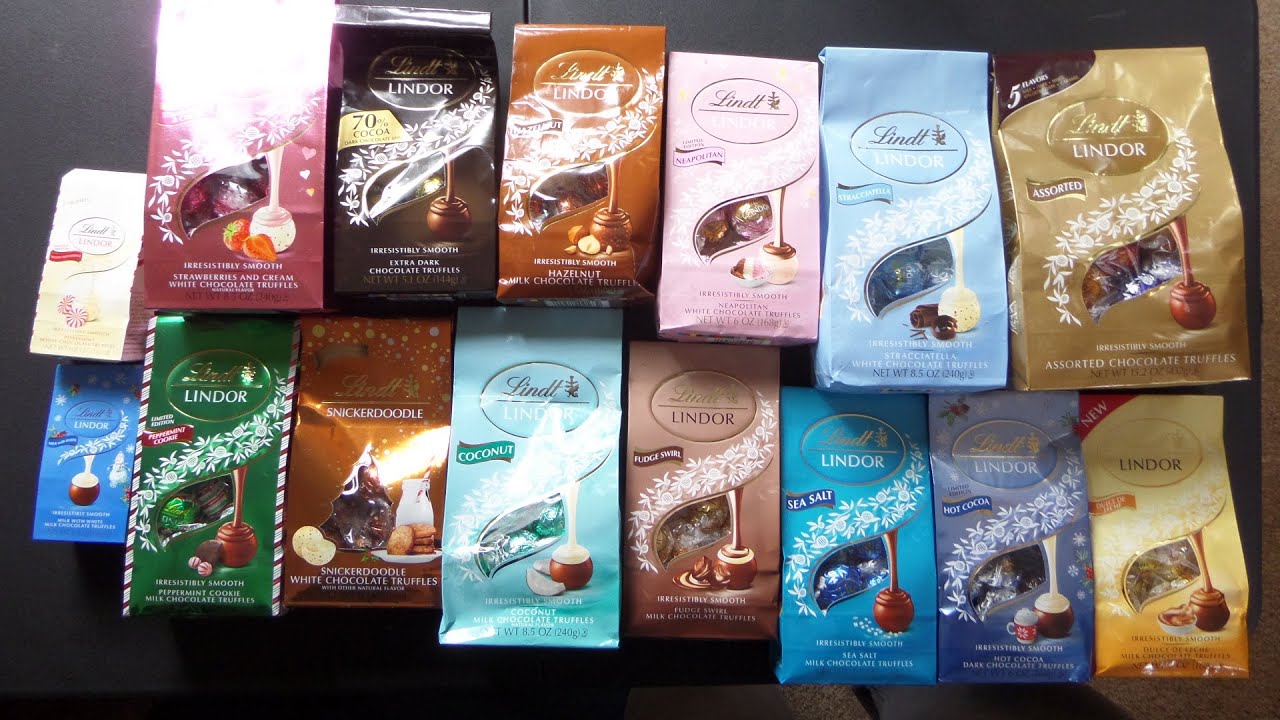 Reviewing and Ranking Every Lindt Chocolate Truffle Ever Made! Best Chocolate Truffle Ever Review!