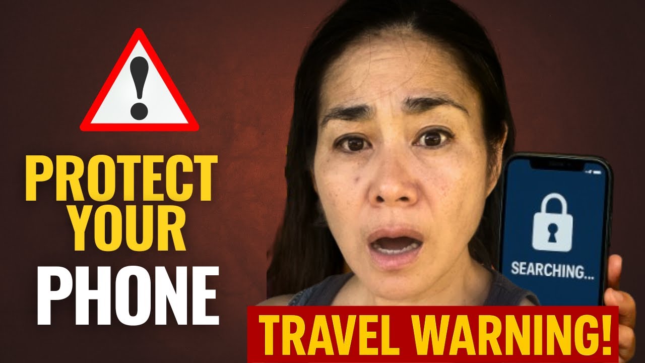 PREPARE YOUR PHONE TRAVELING TO THE U.S. | Phone Search at U.S. Airport Security
