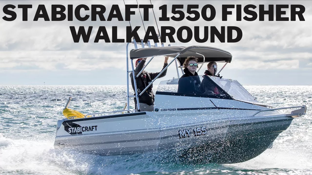 Stabicraft 1550 Fisher 2023 года — прогулка с Тимом