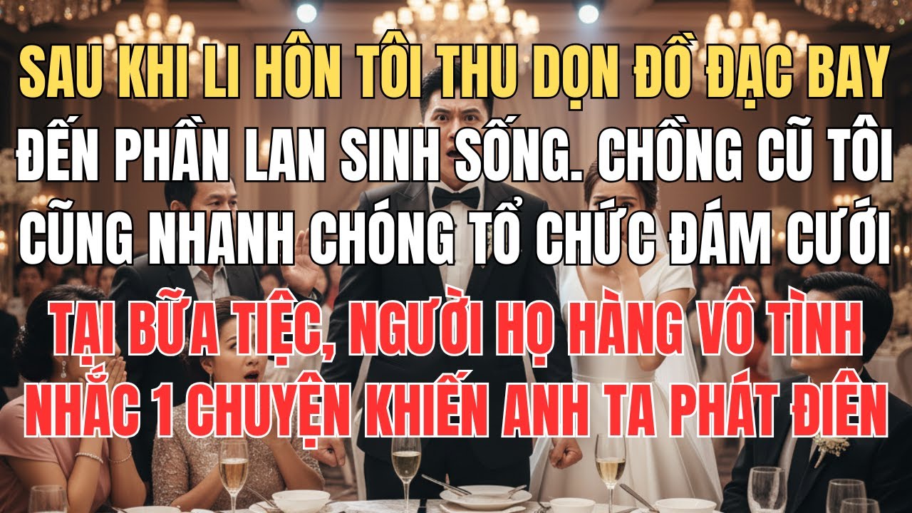Chồng Cũ Tôi Nhanh Chóng Tổ Chức Đám Cưới Ngay Sau Khi Li Hôn, Nhưng Anh Ta Không Ngờ Rằng