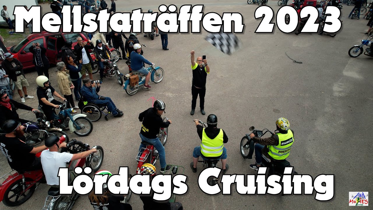 Mellstaträffen 2023. Lördags Cruising