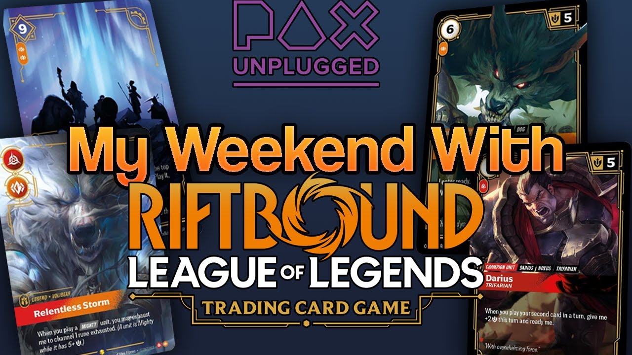 Мои выходные с Riftbound и UVS Games на PAX Unplugged