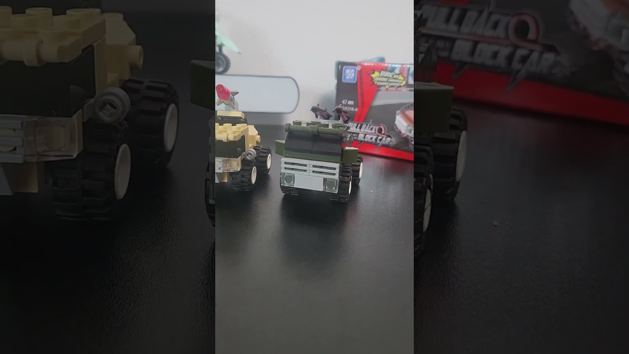 Lego Military mini vehicles 
