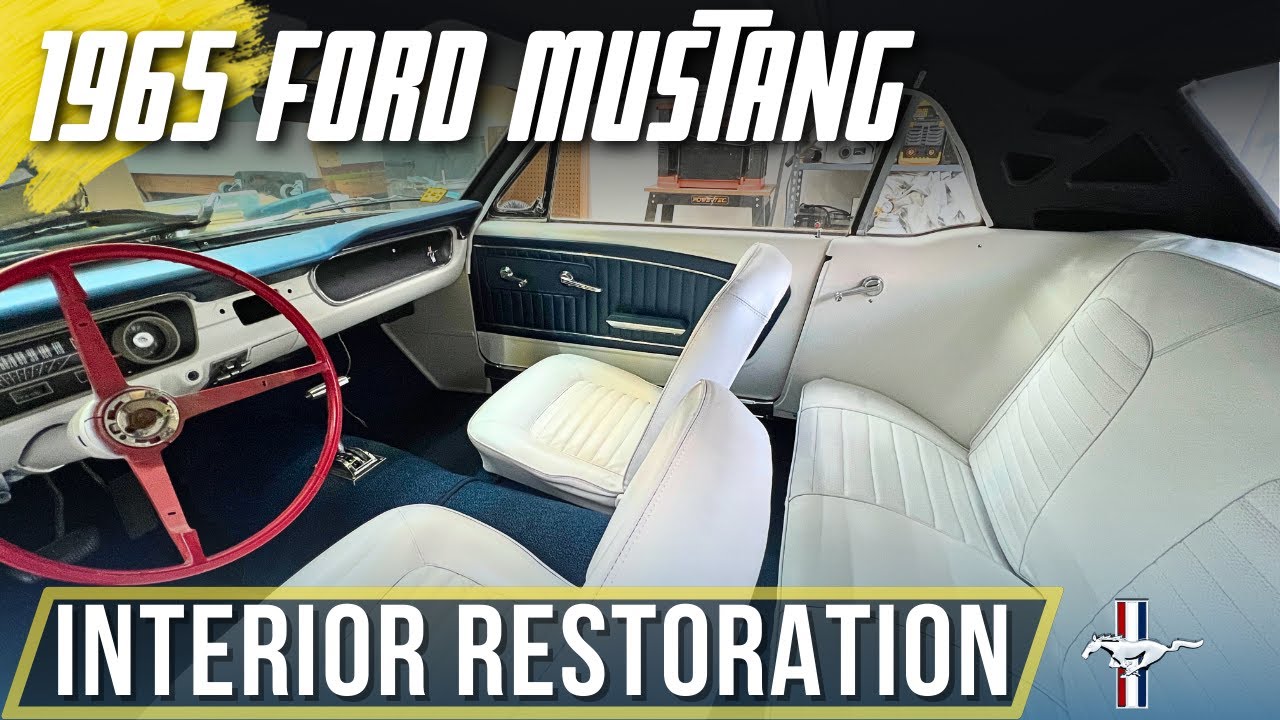 Завершаем реставрацию салона Ford Mustang 1965 года! | Часть 7