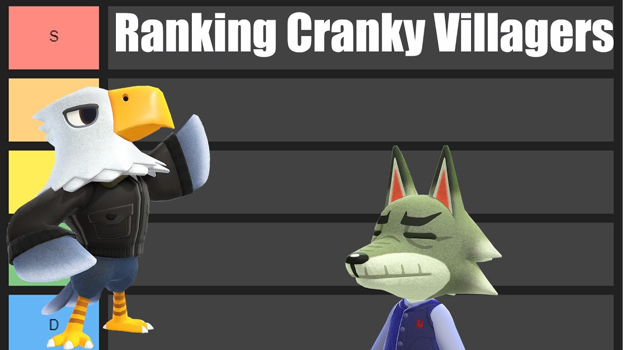 Ranking All Cranky Villagers In ACNH