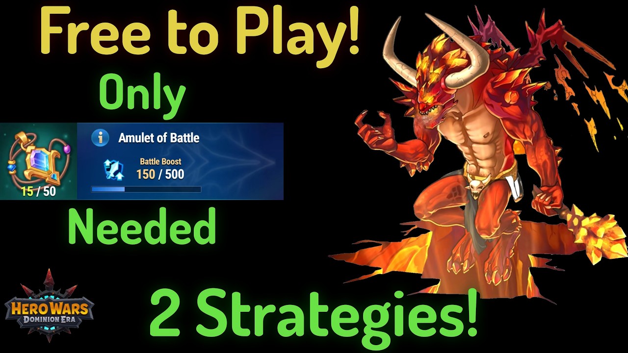 Do Over 950,000,000 Damage to Archdemon for Free to Play/F2P, Somna Event &mdash; Hero Wars: Dominion Era