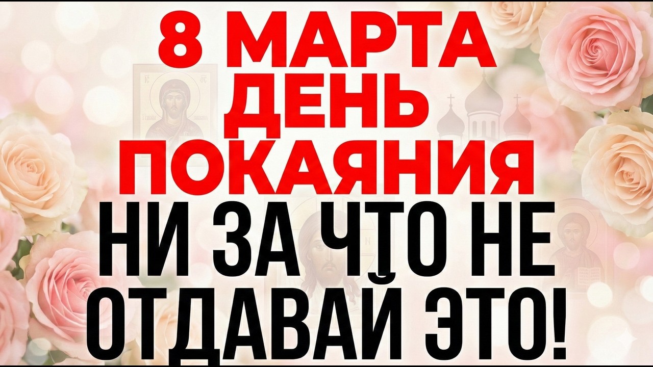8 марта Священномученик Поликарп. Что нельзя делать. Главные запреты и народные обычаи