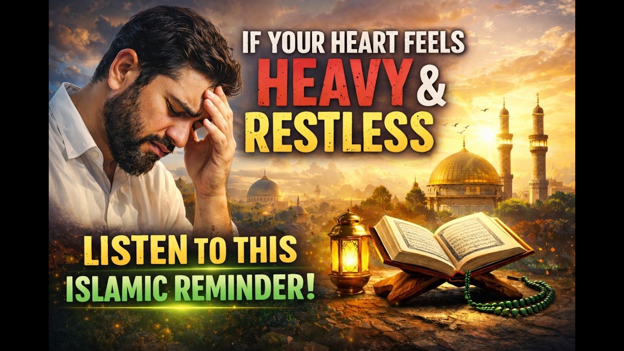 When Your Heart Feels Heavy… Listen to This Powerful Islamic Reminde