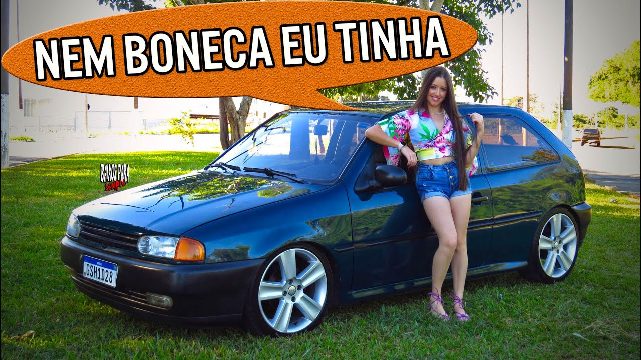 gol bola da CAROL REBAIXADO aro 17 pneu 205/40 / ela nunca teve BONECA / baixos para sempre