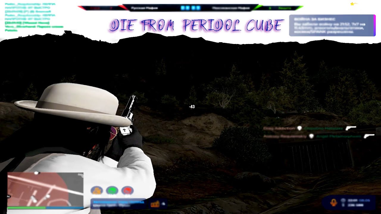die from peridol cube