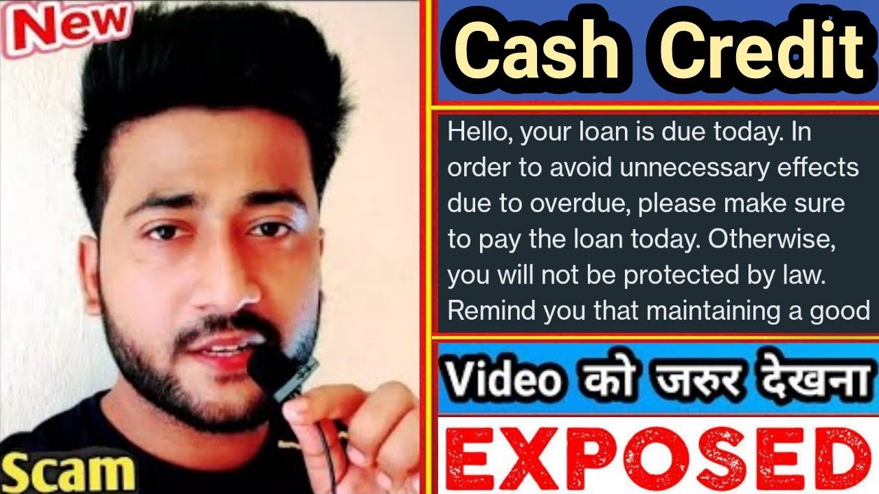 Cash Credit Loan Repayment WhatsApp Message Scam || Cash Credit Loan Repayment Message Real or Fake