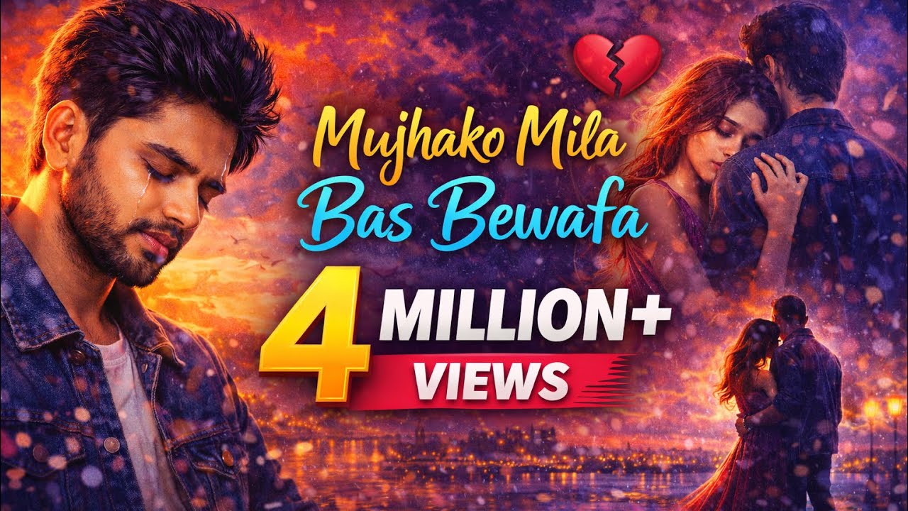 Mujhko Mila Bas Bewafa 💔 | मुझको मिला बस बेवफा | Very Heart Touching Sad Song 2026 