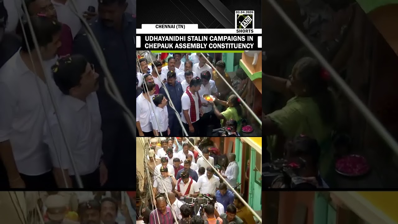 Deputy CM & DMK Candidate Udhayanidhi Stalin Campaigns in Chepauk Assembly constituency