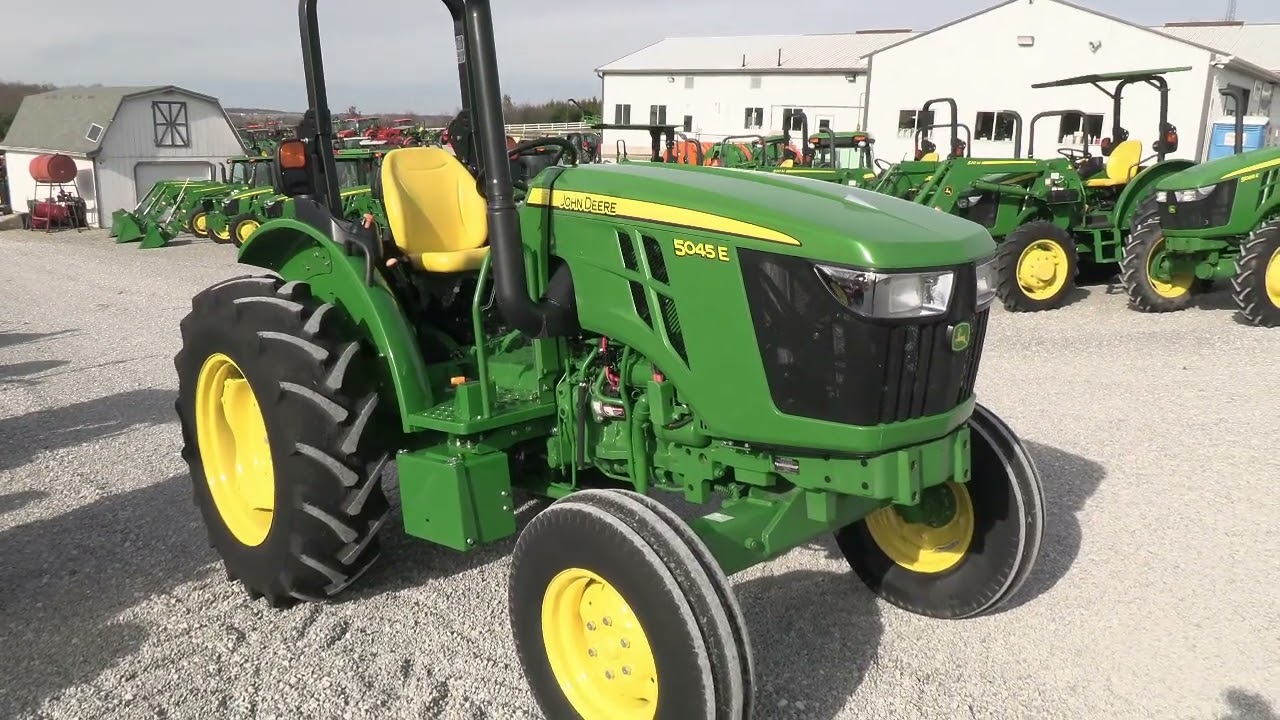 2020 John Deere 5045E Open Station Tractor! LIKE NEW! For Sale by Mast Tractor Sales