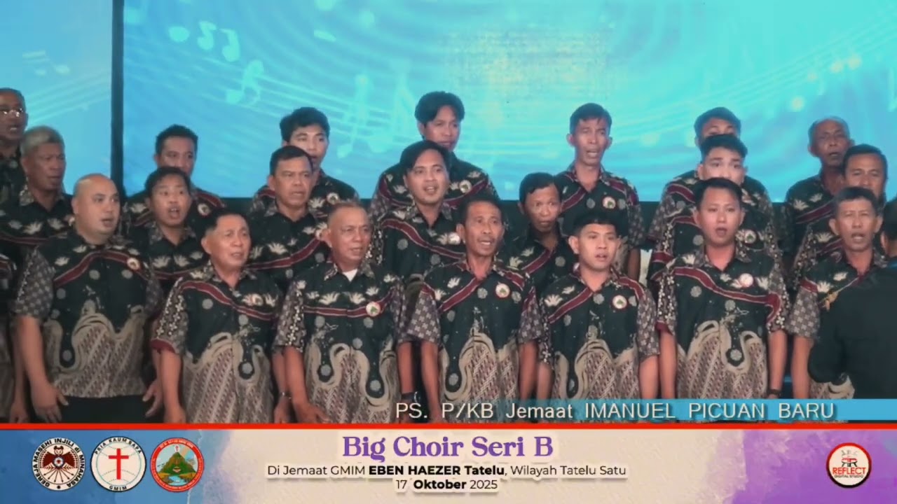 Paduan Suara P/KB Jemaat GMIM Imanuel Picuan Baru Kategori Big Choir Seri B 