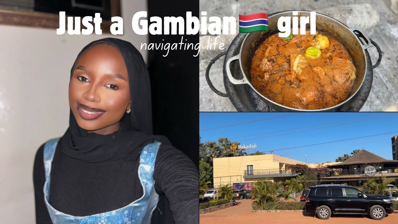 Realistic Life of a Gambian🇬🇲 Girl Ep4: Cooked Domoda || Event @ Bakadaji