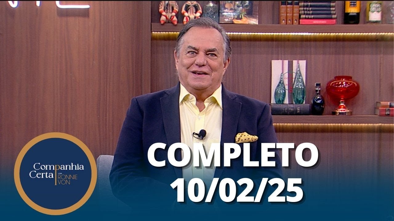 Companhia Certa: André Gonçalves (10/02/2025) | Completo