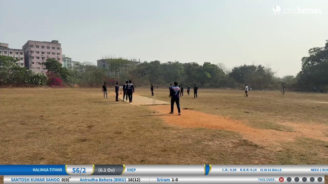 IOEP vs Kalinga Titans | Live - Bhubaneswar Tsg Ground