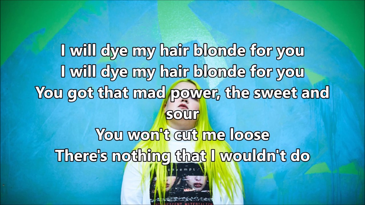 ALMA - Dye My Hair (Lyrics)