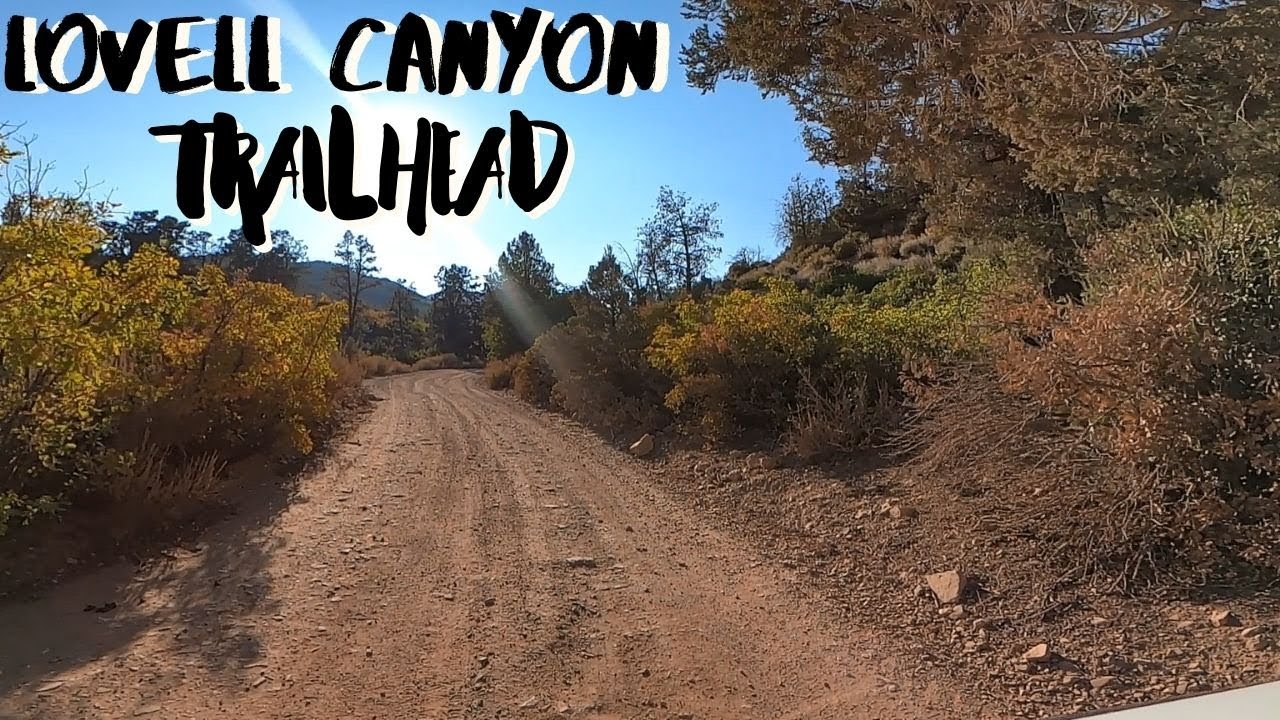 LOVELL CANYON TRAILHEAD | Spring Mountains National Recreation Area Nevada | Driving Tour OFF Road