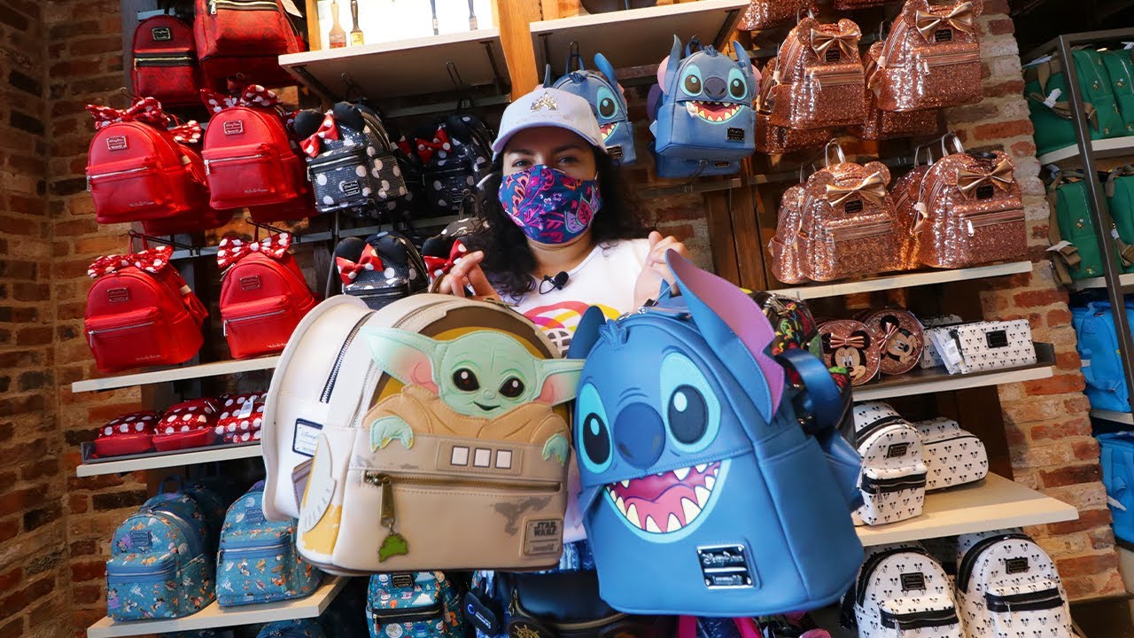 TODAS las MOCHILAS DISNEY en la TIENDA DISNEY MÁS GRANDE en el MUNDO
