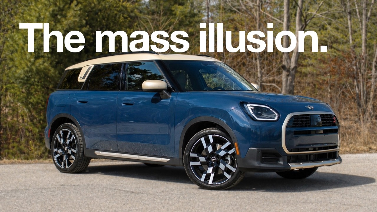 How The 2026 MINI Countryman S ALL4 Hides Its Weight