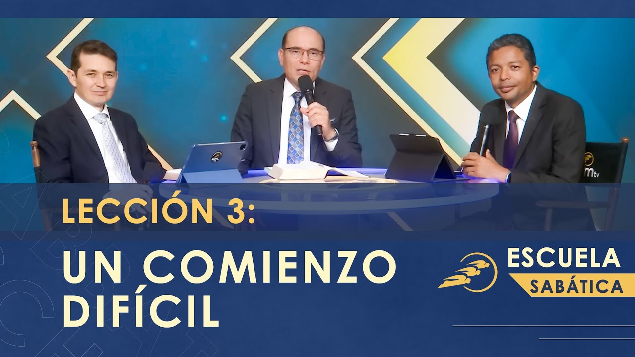 3. UN COMIENZO DIFÍCIL - Éxodo | Escuela Sabática 3T