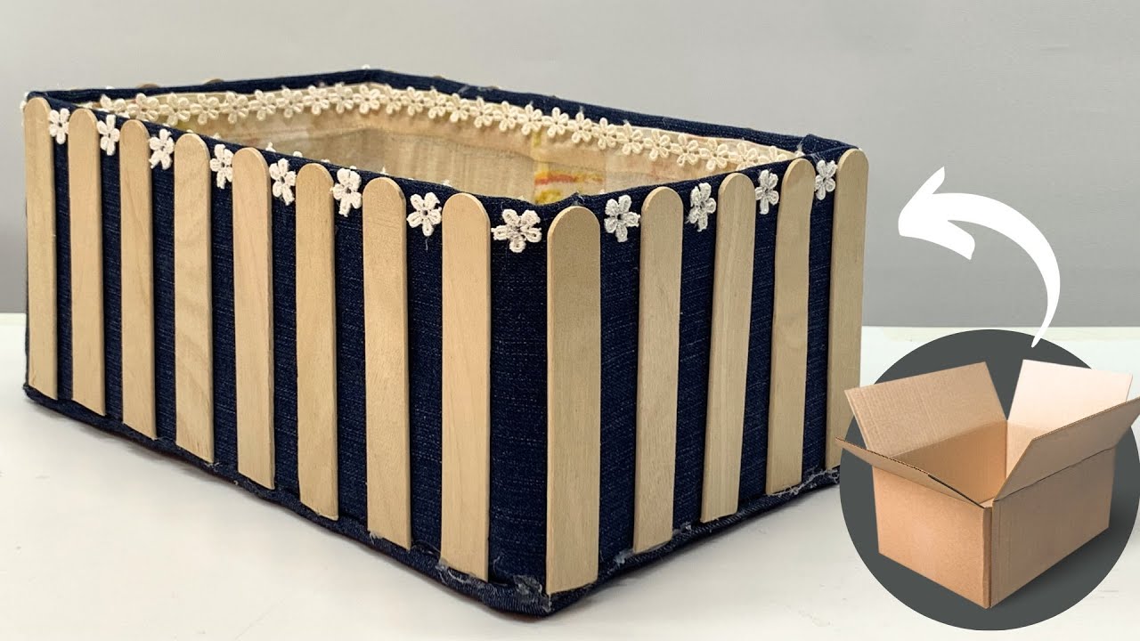 ✂️📦Luxurious DIY organizers made from different materials♻️idea from cardboard