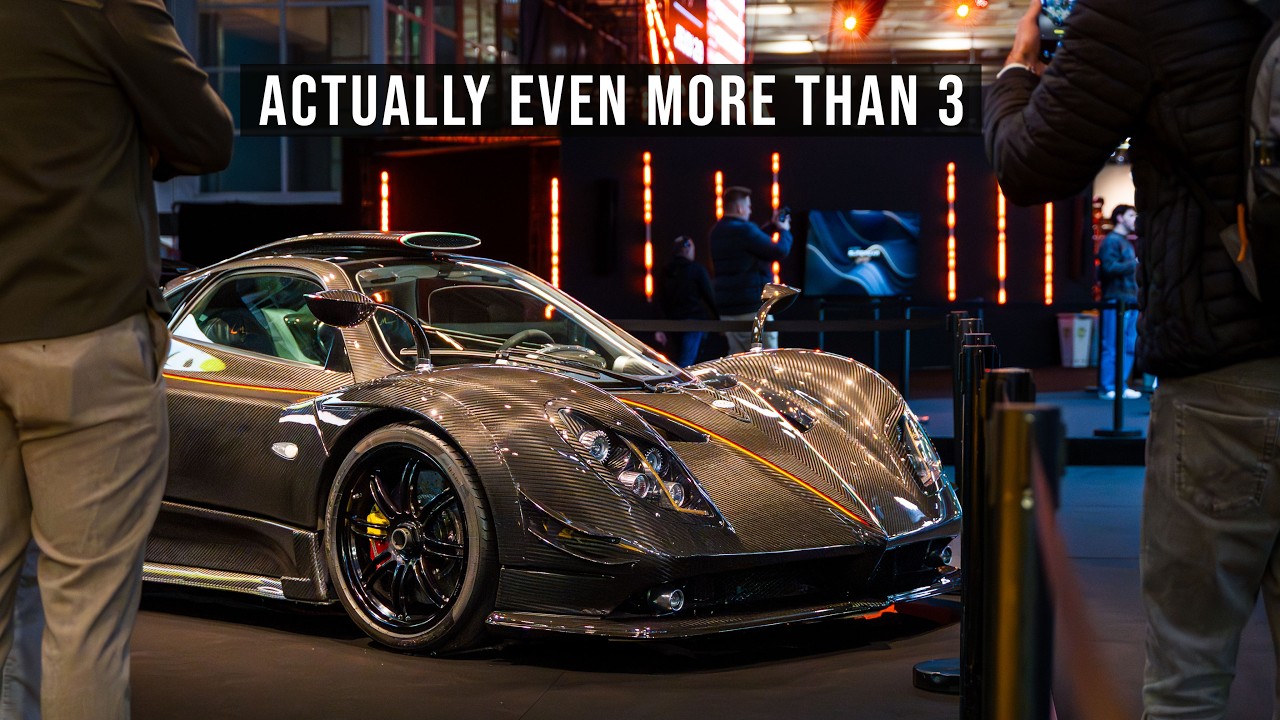 3 Cars I have never seen in my life - Ultimate Supercar Garage Paris